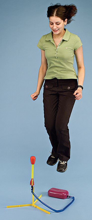 Ultra Stomp Rocket for Physical Science and Physics