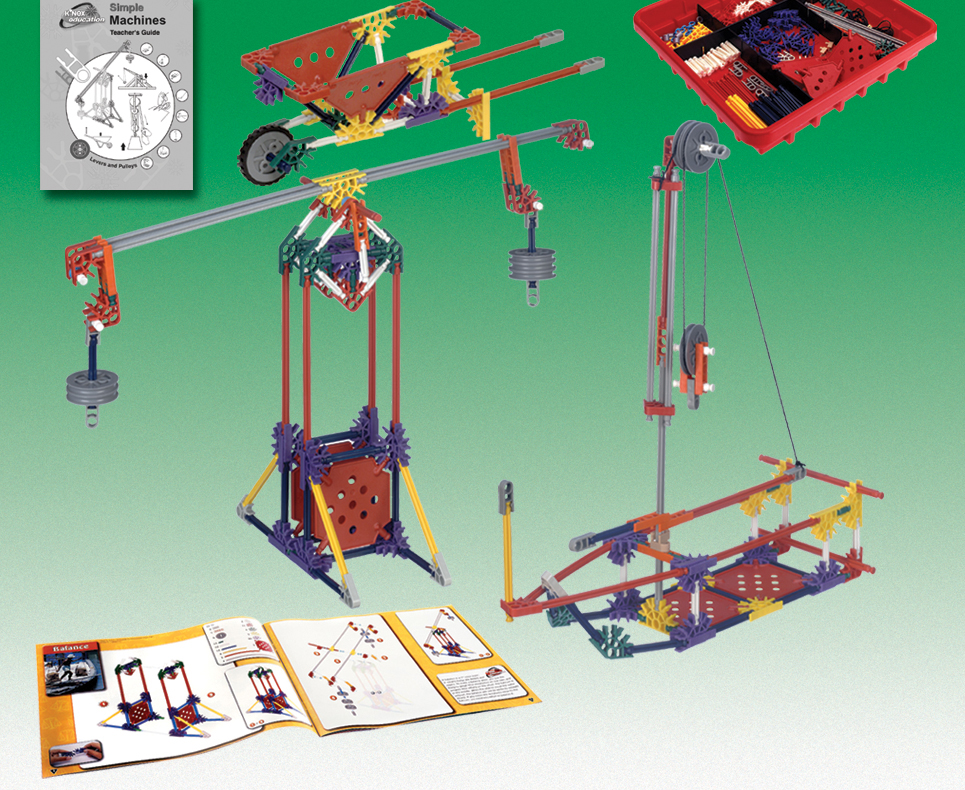 Knex levers on sale and pulleys