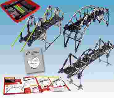 K'NEX Introduction to Structures and Bridges Physical Science and Physics Kit