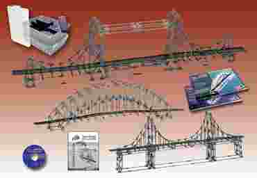 K'NEX Real Bridge Building Physical Science and Physics Kit