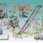 K'NEX Amusement Park Experience Kit for Physical Science and Physics