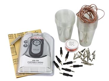 Build a Radio Speaker Electricity and Circuits Laboratory Kit
