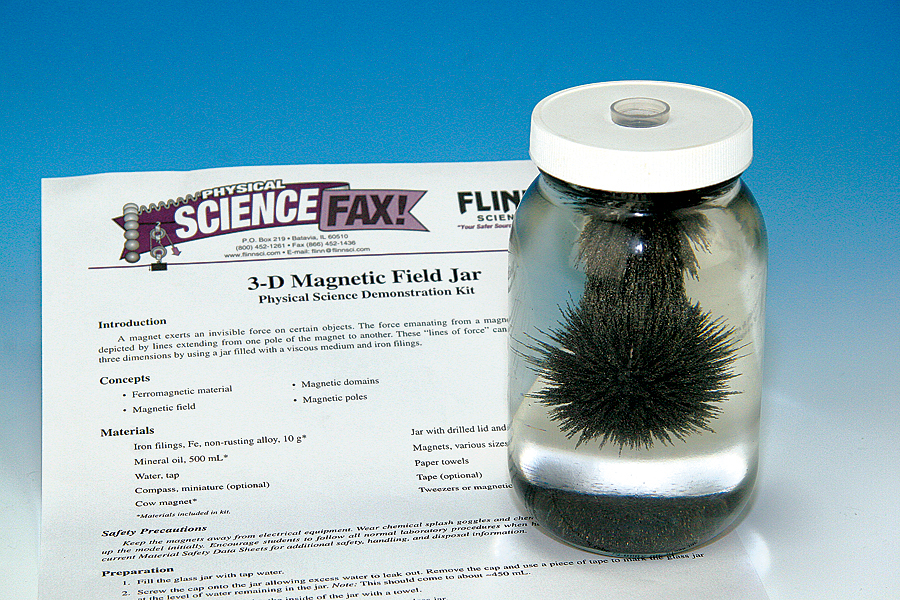 3D Field Jar—Demonstration Kit Flinn Scientific