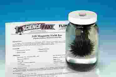 3-D Magnetic Field Jar Demonstration Kit for Physical Science and Physics