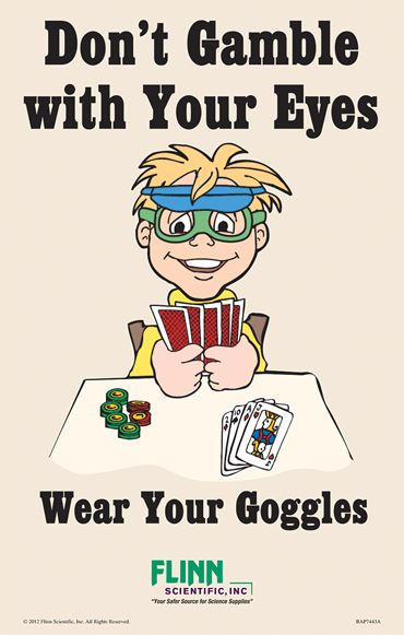 Flinn Favorite Goggle Safety Posters