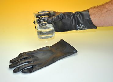 PPE and Lab Safety Chemical-Resistant Butyl Rubber Gloves