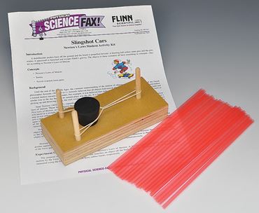 Slingshot Cars and Newton's Laws Physical Science and Physics Activity Kit