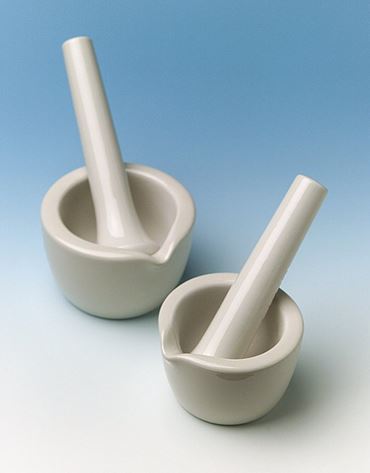 Flinn Porcelain Mortar and Pestle Set