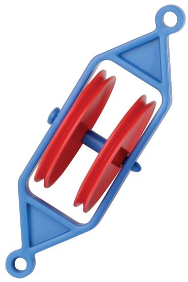 Quadruple Plastic Pulley