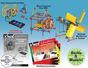 K'NEX Renewable Energy Kit for Physical Science and Physics