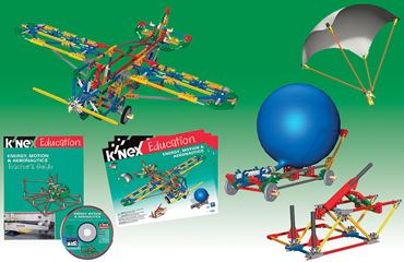 K'NEX Energy, Motion and Aeronautics Kit for Physical Science and Physics