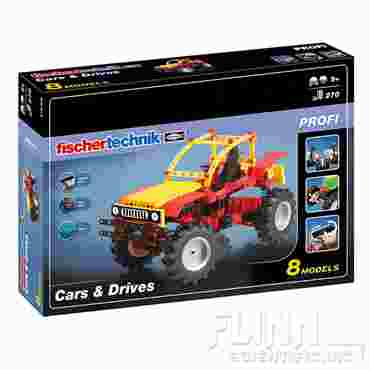 Cars and Drives Model Building Kit for Physics and Physical Science