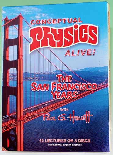 Conceptual Physics Alive in San Francisco DVD Set