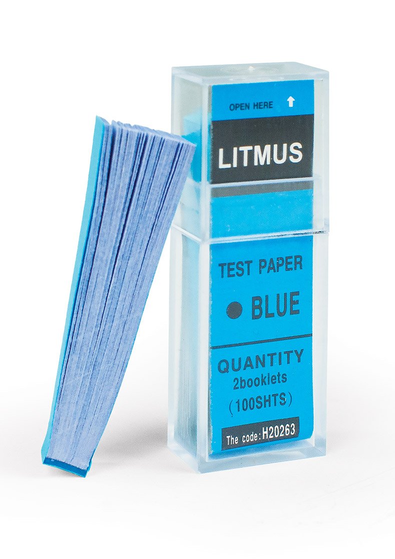 Litmus Blue Test Papers, Strips