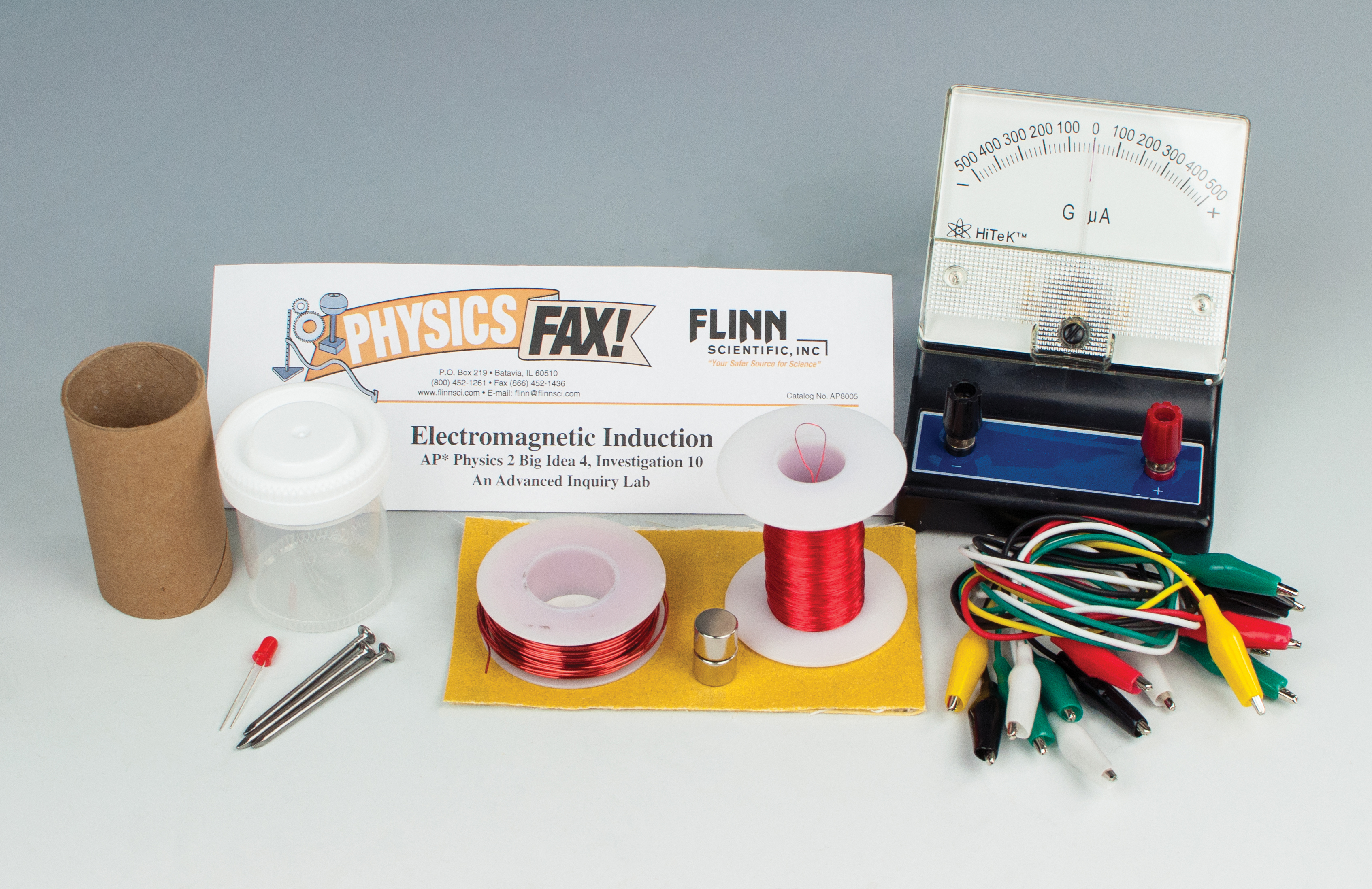 Electromagnetic Induction—Inquiry Lab Kit for AP® Physics 2 | Flinn ...