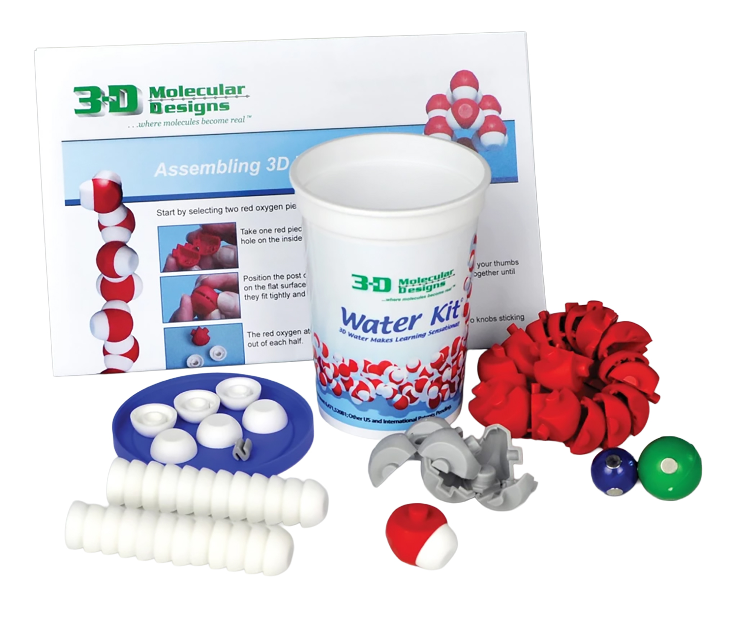 Magnetic Water Molecules Kit 1-Cup Set