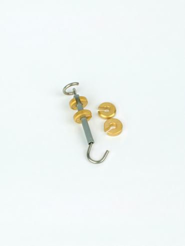 Pulley Weight Assembly for Air Track