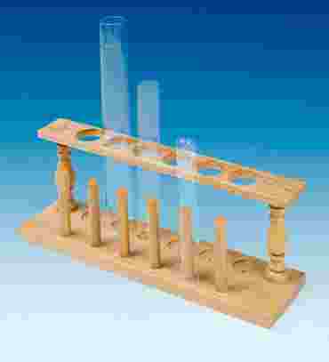 Wooden Test Tube Rack for 22 mm Tubes