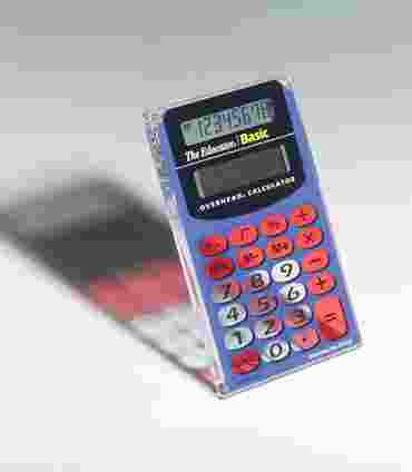 Basic Calculator for Overhead Projector