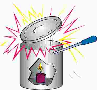 The Mini Grain Elevator Explosion Thermodynamics Chemistry Demonstration Kit