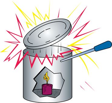 The Mini Grain Elevator Explosion Thermodynamics Chemistry Demonstration Kit