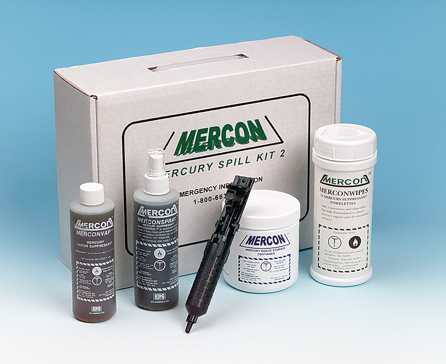 Merconwipes™ for Mercury Spill Clean Up