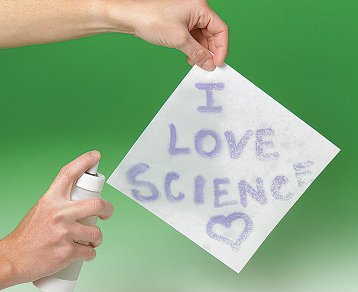 Disappearing Ink Chemical Demonstration Kit