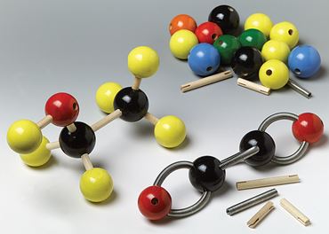 Replacement Large Wood Bonds for Wooden 1" Molecular Model Set