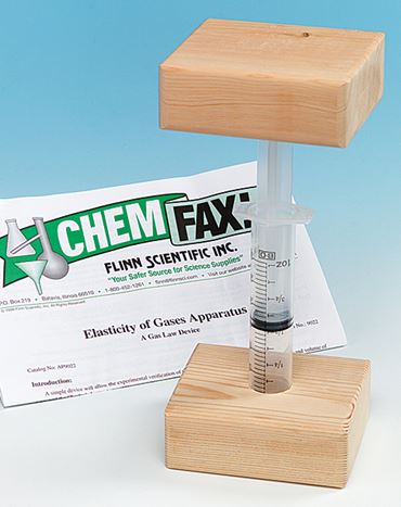 Elasticity of Gas Apparatus for Physical Science and Physics