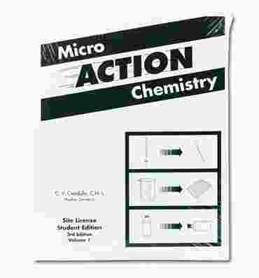 Micro Action Chemistry Lab Manual, Volume I, Instructor's Edition