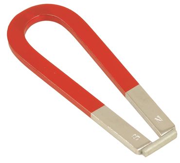 Steel Horseshoe Magnet, 6"