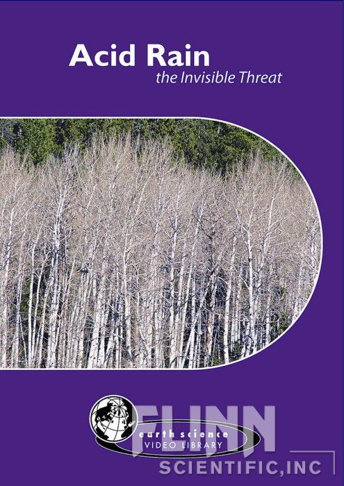 Acid Rain: The Invisible Threat DVD for Environmental Science