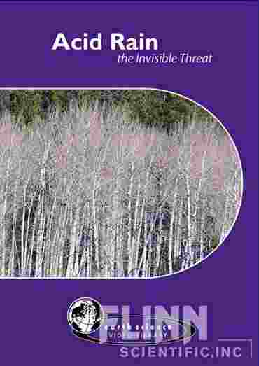 Acid Rain: The Invisible Threat DVD for Environmental Science