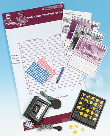 Action-Reaction Physiology Lab Kit to Measure Response Time