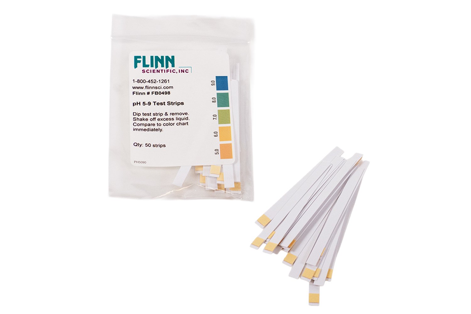 Dip and Read pH Test Strips 3.0 to 6.0