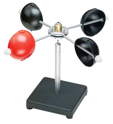 Working Model Anemometer for Earth Science and Meteorology