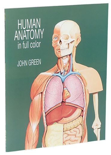 Human Anatomy in Full Color Visual Reference Book for Biology and Life Science