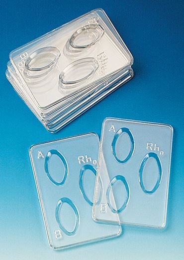 Disposable Blood Typing Slides
