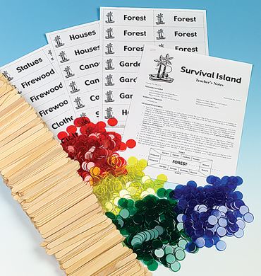 Survival Island and Natural Resources Ecology Laboratory Kit for Biology and Life Science