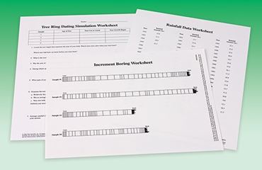 Tree Ring Dating Simulation Kit for Biology and Life Science