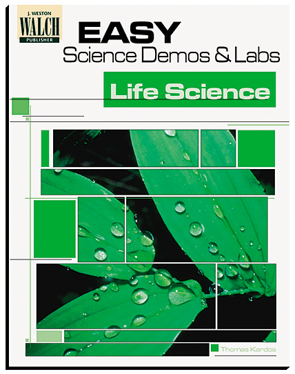 Easy Science Demos and Labs Books for Biology and Life Science