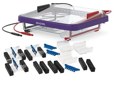 Six-Gel Electrophoresis Apparatus