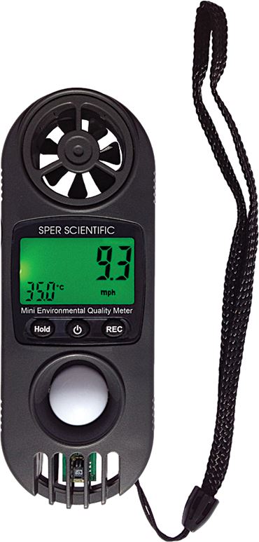 Digital Anemometer for Earth Science and Meteorology