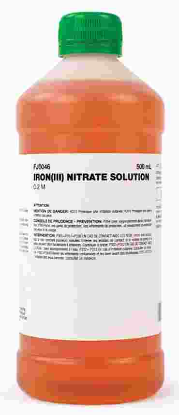 Iron(III) Nitrate 0.2 M Solution 500 mL