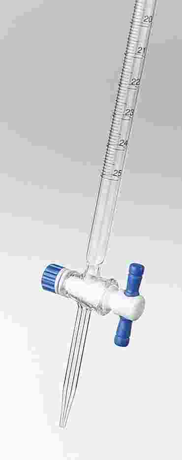 Flint Glass Buret with PTFE Stopcock 25 mL