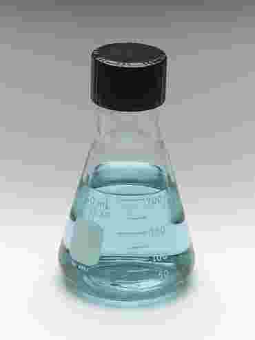 Borosilicate Glass Erlenmeyer Flask with Screw Cap 250 mL