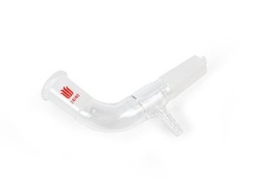 Synthware® Adapter, Vacuum Take-Off, Short Stem, 14/20, 8 mm Glassware for Organic Chemistry