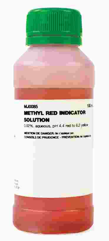 Methyl Red Indicator Solution 100 mL