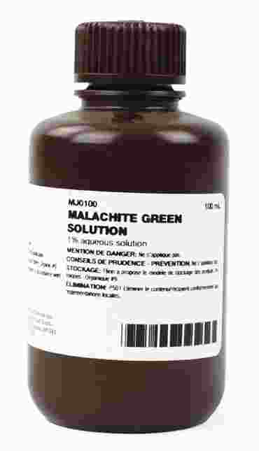 Malachite Green 1% Aqueous Solution 100 mL