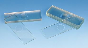 Microscope Depression Slides with Single Cavity, Pkg. of 12